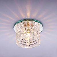 Светильник встраиваемый Италмак Bohemia 220 14 70 огран. стеклo G9  картинка 